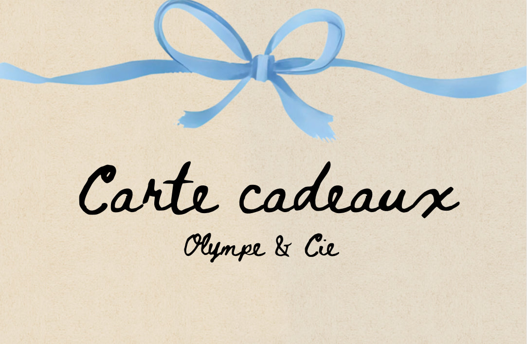 Carte Cadeaux Olympe & Cie