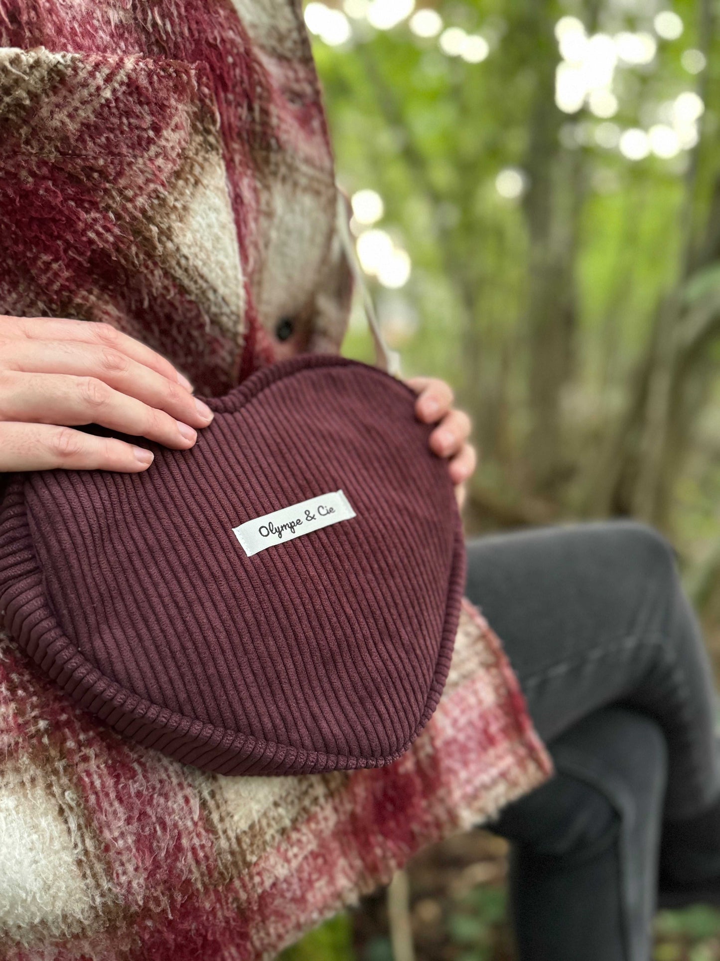 Sac coeur Hubertine sur mesure Olympe & cie - à créer soi même