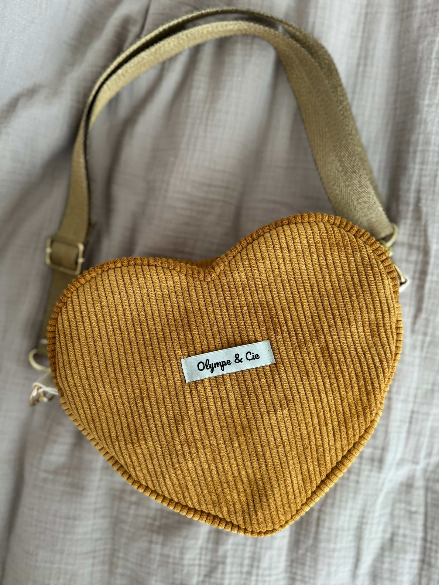 Sac coeur Hubertine sur mesure Olympe & cie - à créer soi même