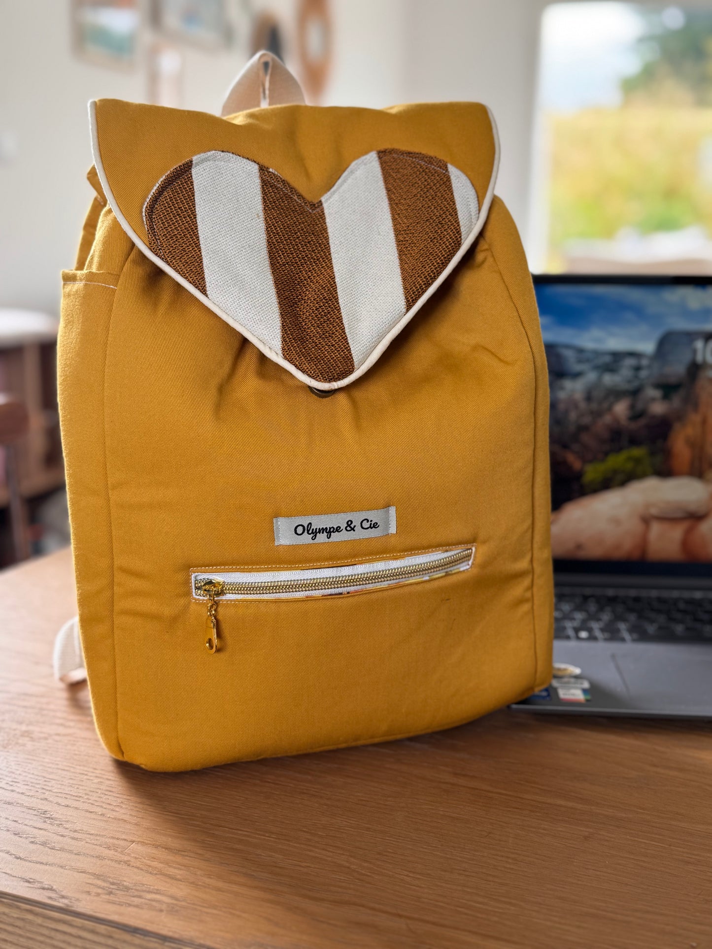 Sac à dos Charlie fait main en France