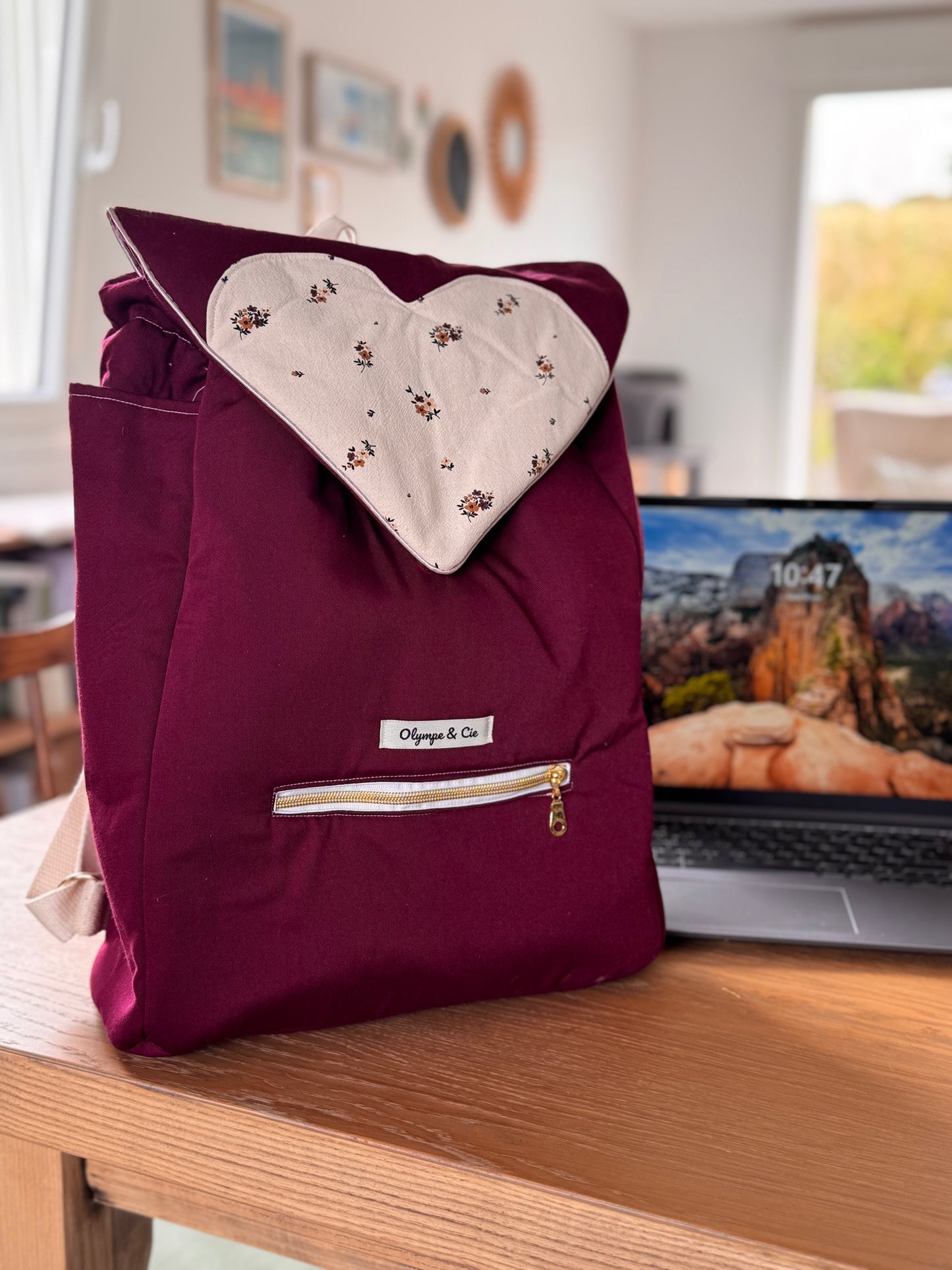 Sac à dos Charlie fait main en France