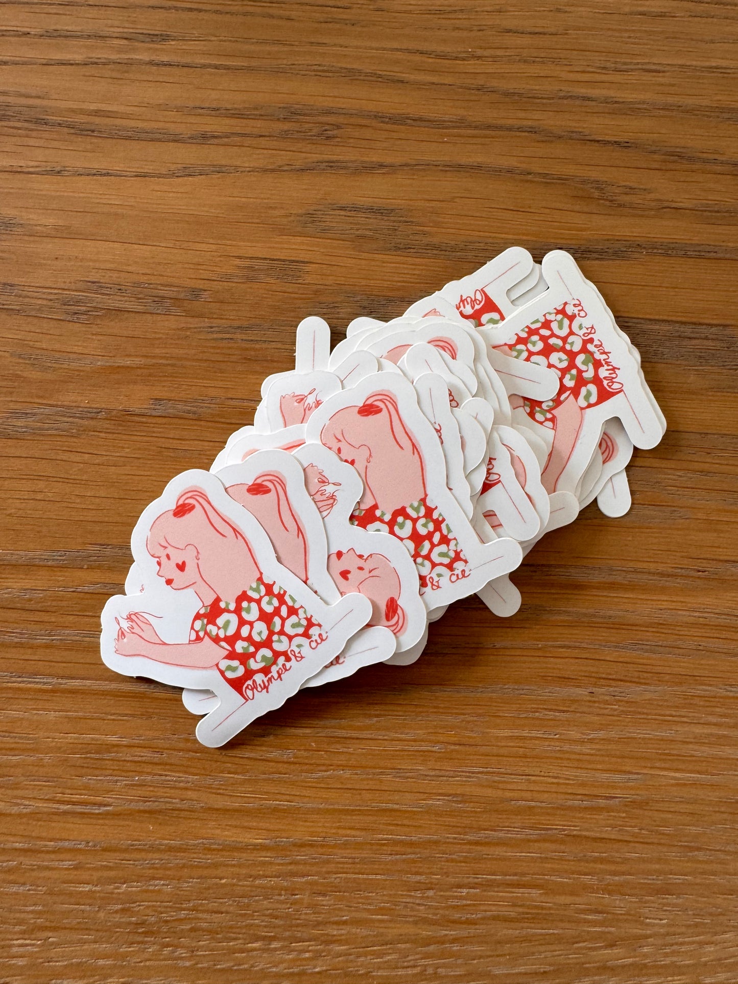 Stickers Denis illustration artisanale faite en France