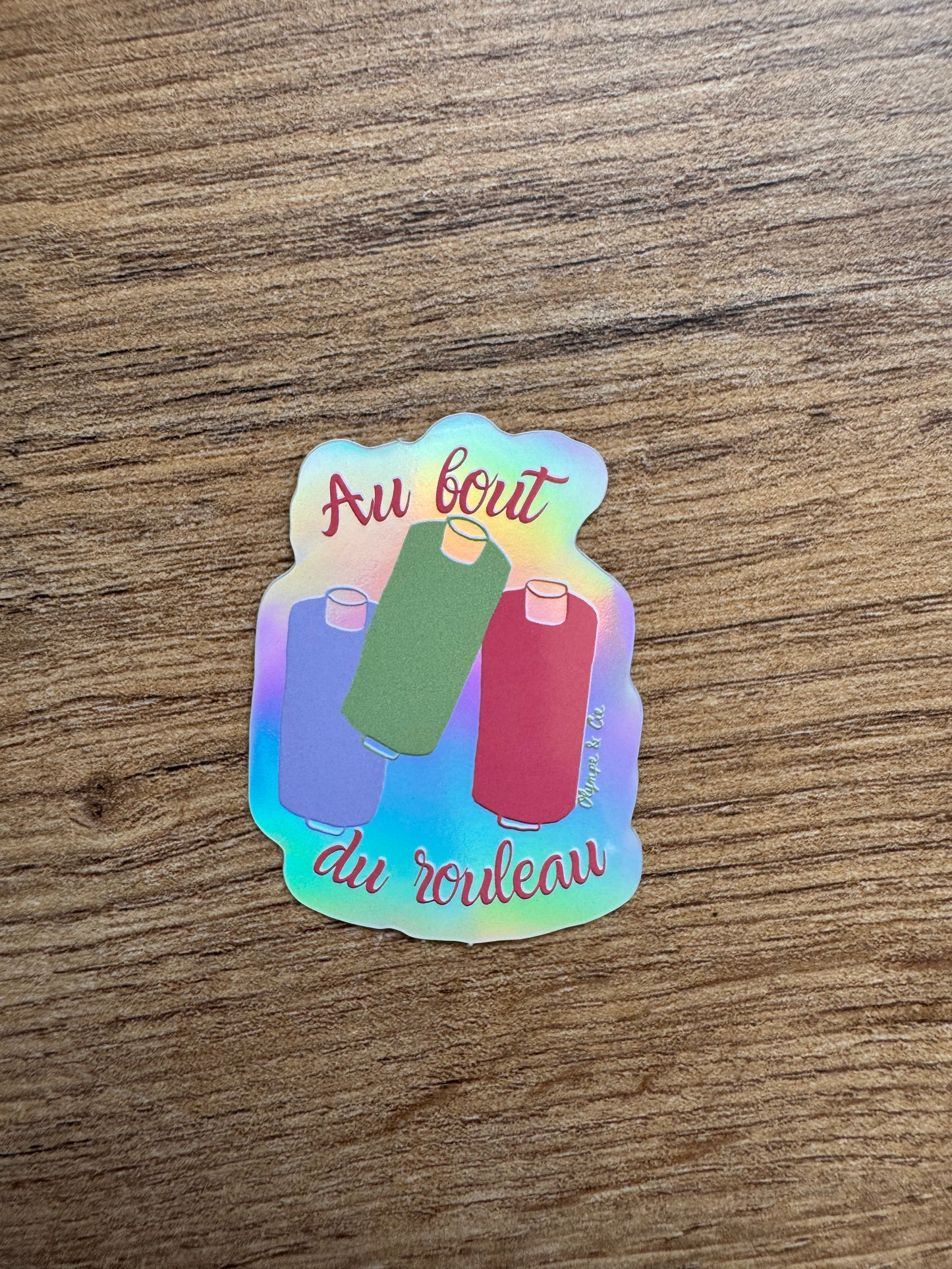 Stickers Denis illustration artisanale faite en France