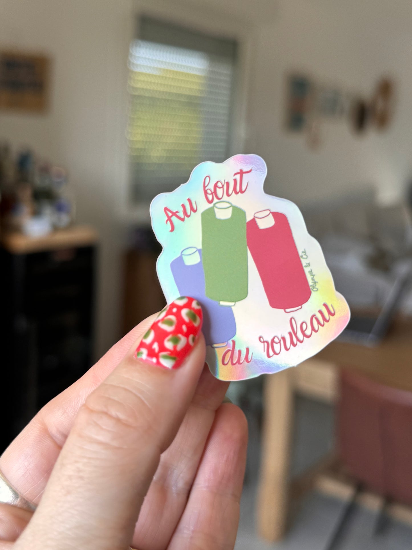 Stickers Denis illustration artisanale faite en France
