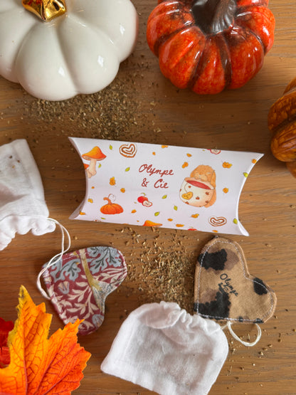 Sachets de thé lavables Gisèle