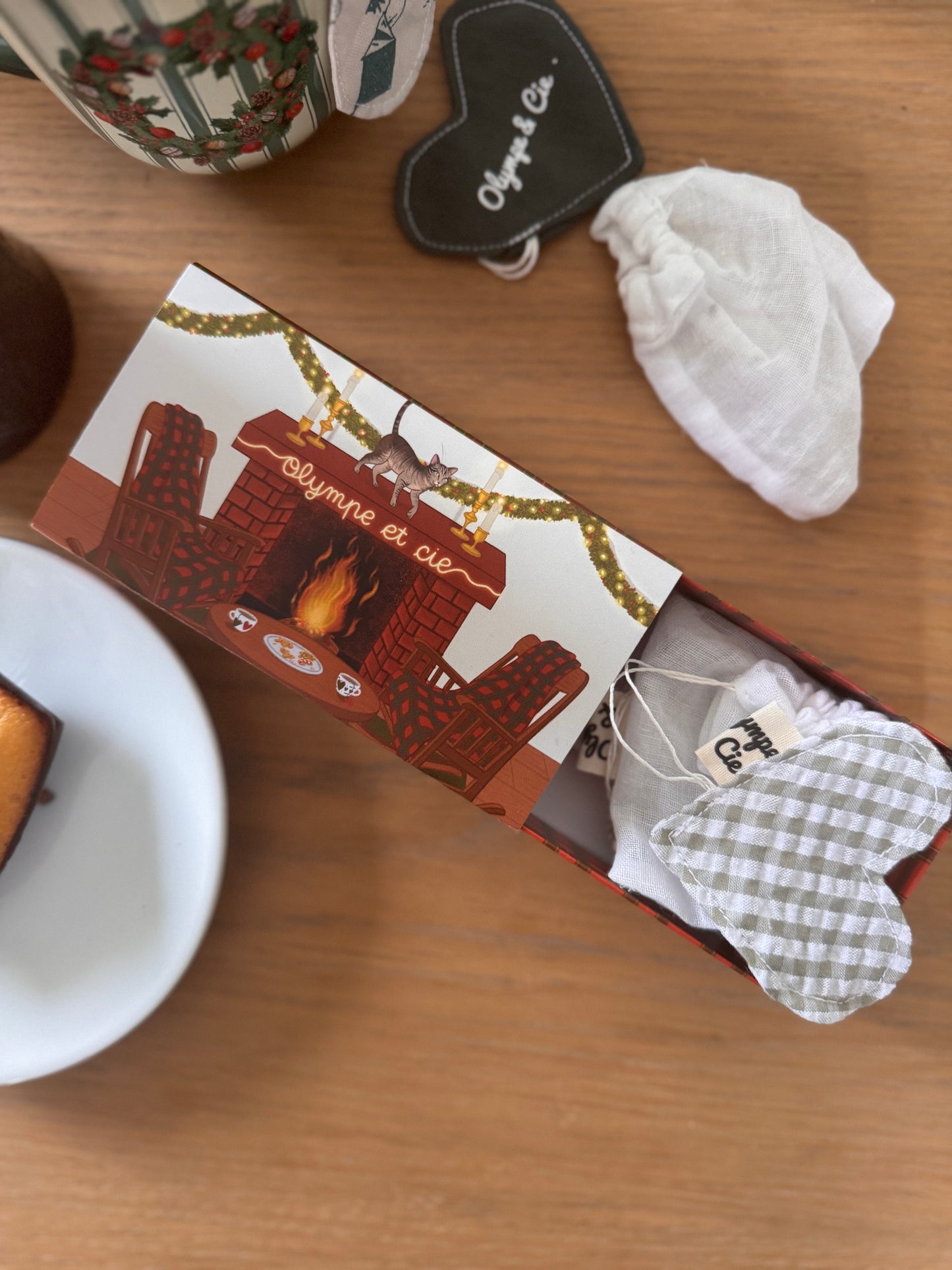 Sachets de thé lavables Gisèle