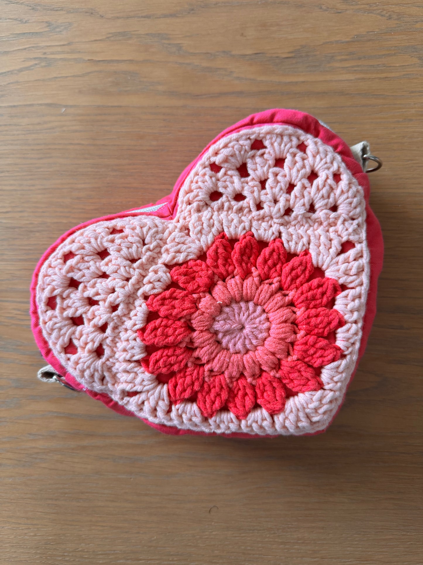 Sac coeur Hubertine X Les Petites Pattes de Cha