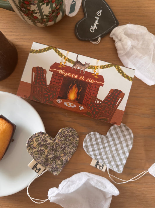 Sachets de thé lavables Gisèle