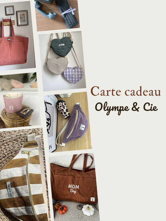 Carte Cadeaux Olympe & Cie